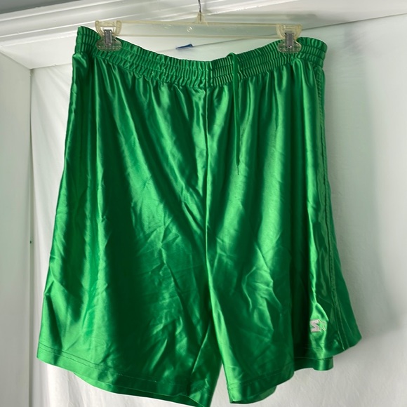 Other - Kelly Green starter basketball shorts, size XXL, no tags, no pockets
